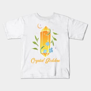 Crystal Goddess Kids T-Shirt